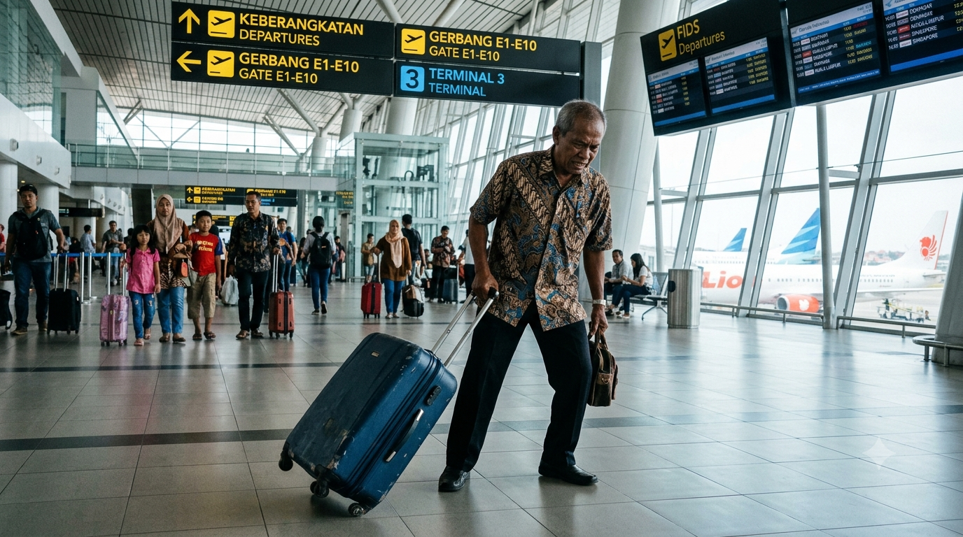 Penyebab Utama Sistem Troli Koper Macet dan Sulit Ditarik