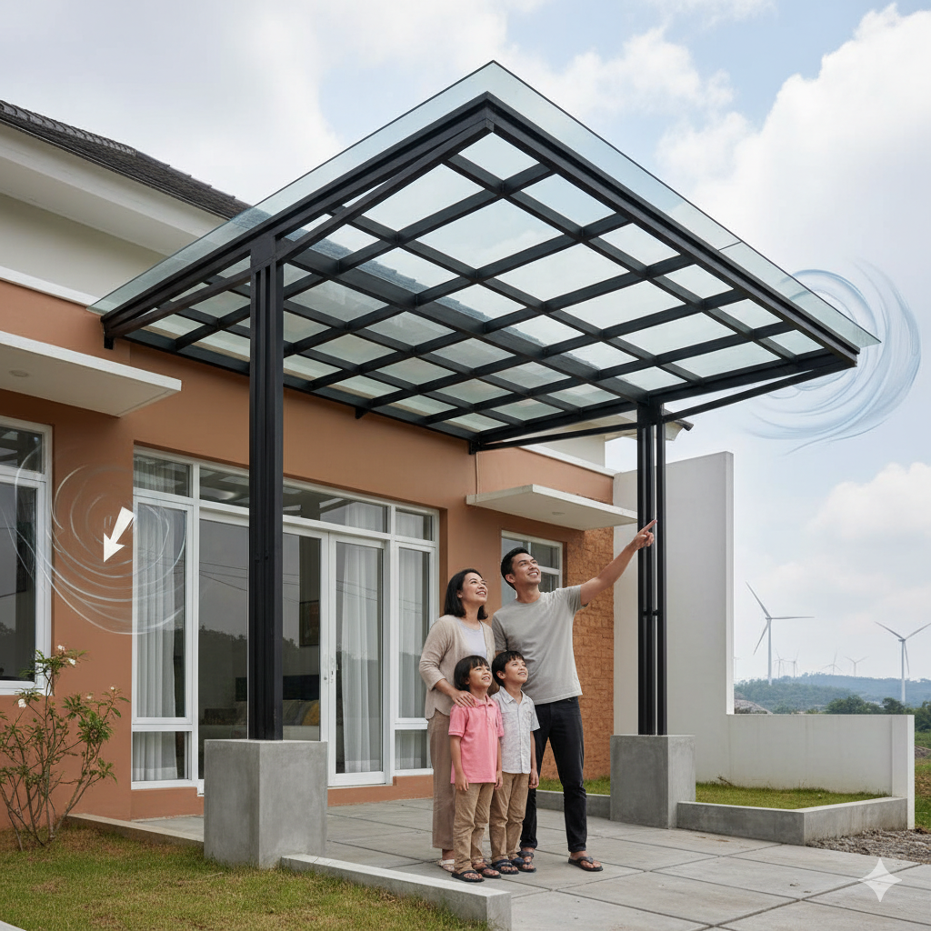 Memahami SNI: Standar Kepatuhan Kanopi Terhadap Gempa dan Angin