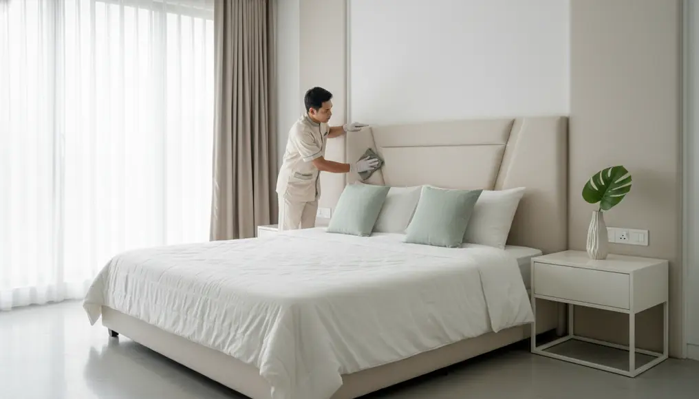 Service Headboard Tempat Tidur & Dinding Panel