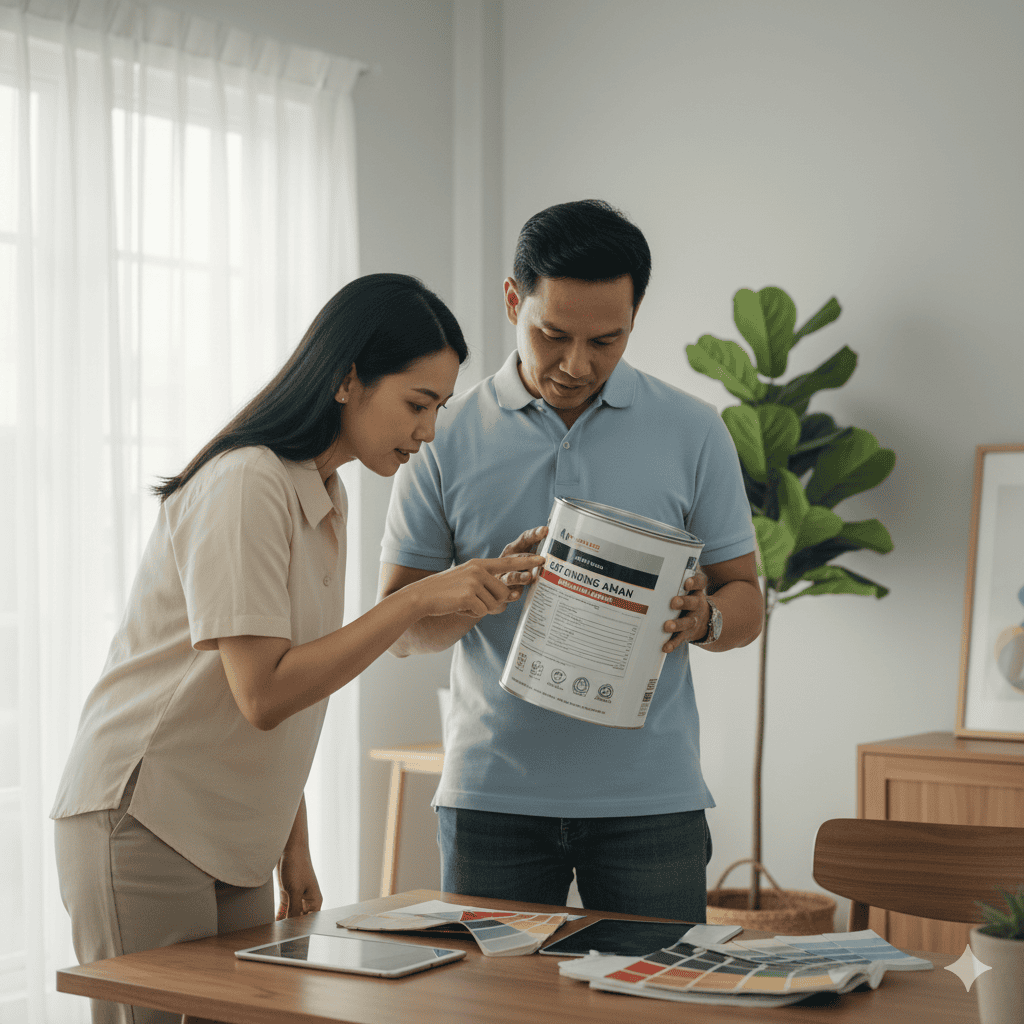  Perhatikan Kandungan dan Formula Cat