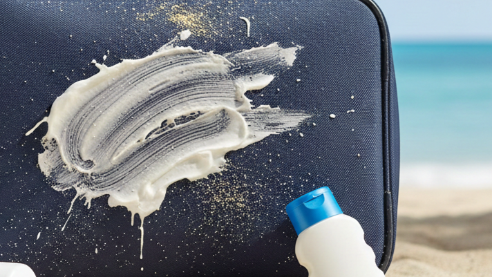 Teknik Cepat dan Tepat Menghilangkan Sunscreen Stains di Koper
