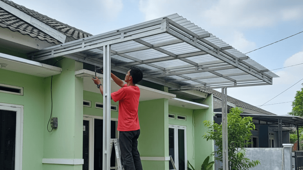 Pemasangan dan Jasa Tukang Kanopi