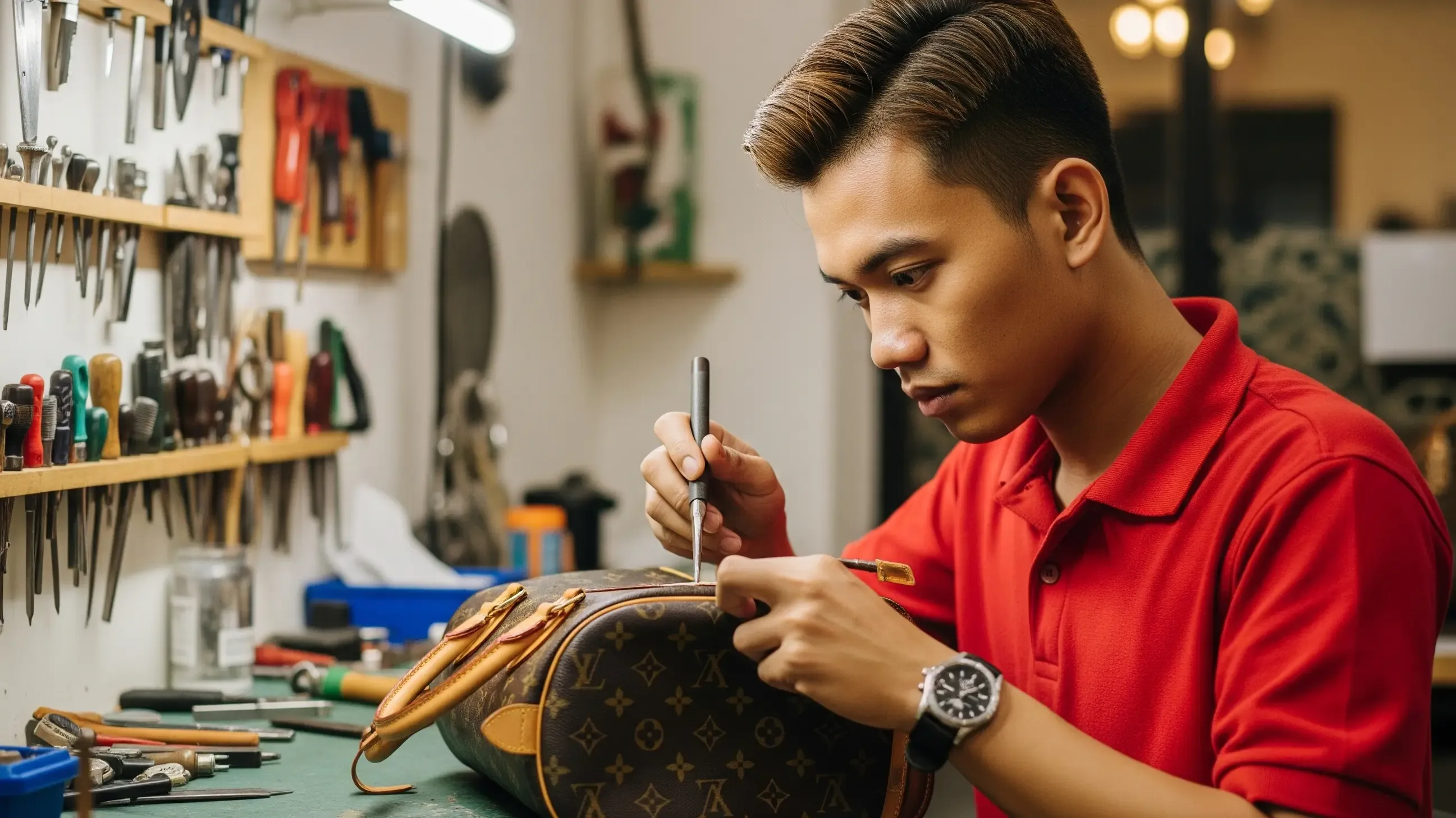 Reparasi Handbag Chanel, LV, Gucci: Apa Bedanya?
