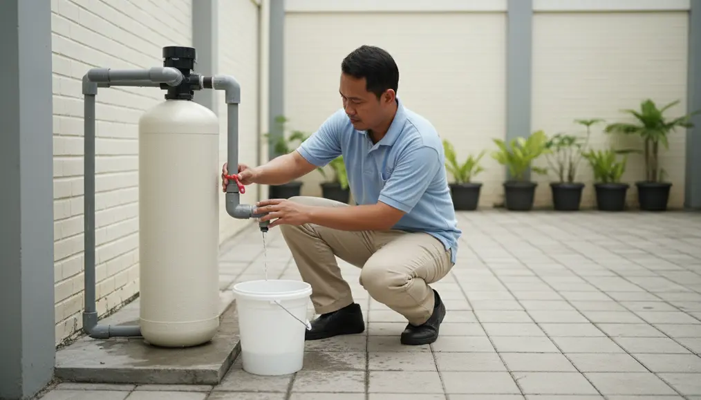 Langkah-Langkah Efektif Menguras Air di Tabung Filter Air