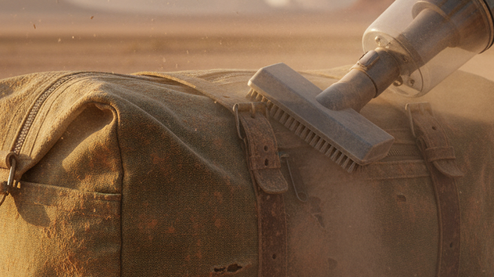 Memanfaatkan Vacuum Cleaner untuk Debu yang Tebal