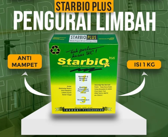 Starbio Plus: Solusi Limbah Lemak dan Protein