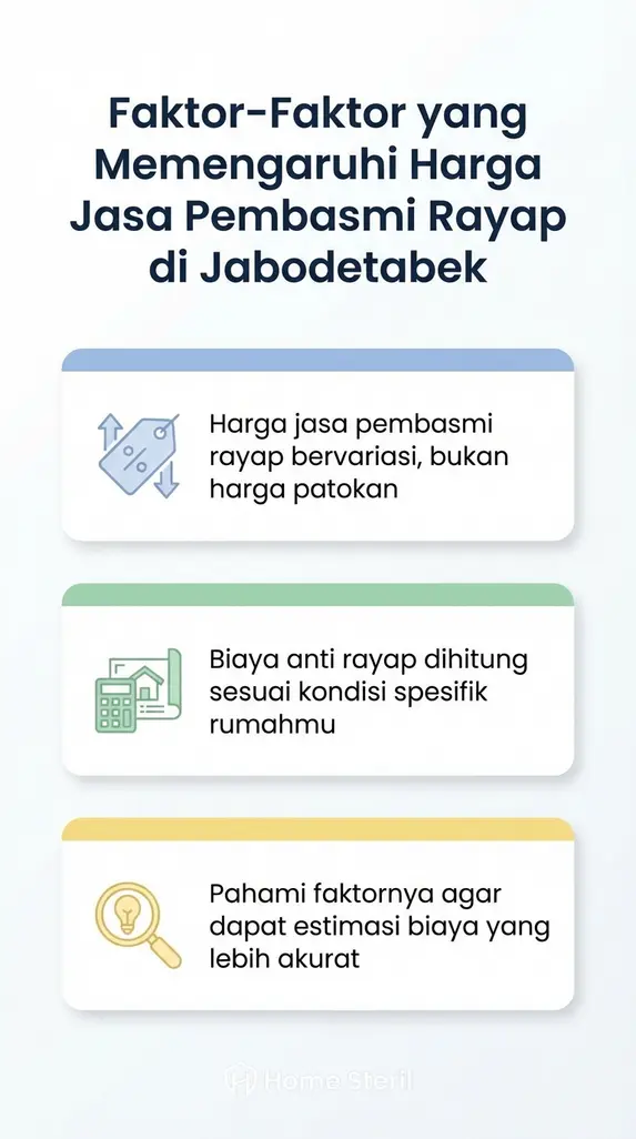 Faktor-Faktor yang Memengaruhi Harga Jasa Pembasmi Rayap di Jabodetabek
