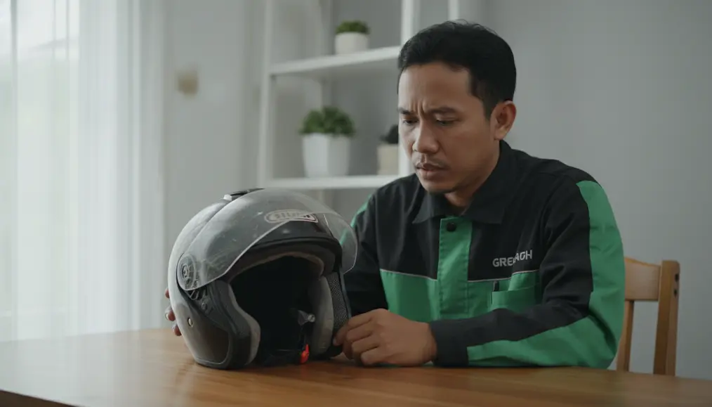 Mengapa Perawatan Helm Ojek Online Penting? Bukan Sekadar Bersih!