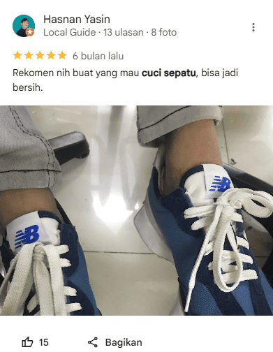 Ulasan dari Reseller Sneakershoot