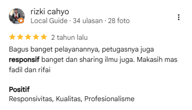 Testimoni Pelanggan Home Steril