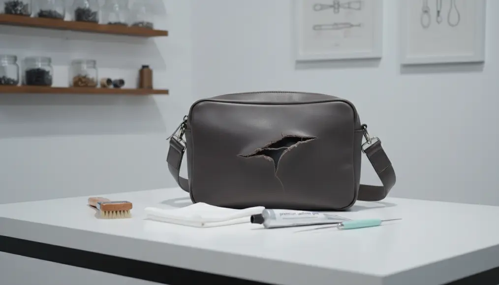 Reparasi Tas Selempang (Sling Bag) Sobek/Robek di Bagian Utama (Body Repair)