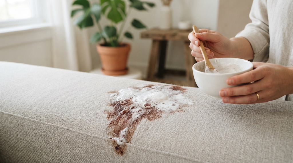 2. Gunakan Baking Soda untuk Mengangkat Noda