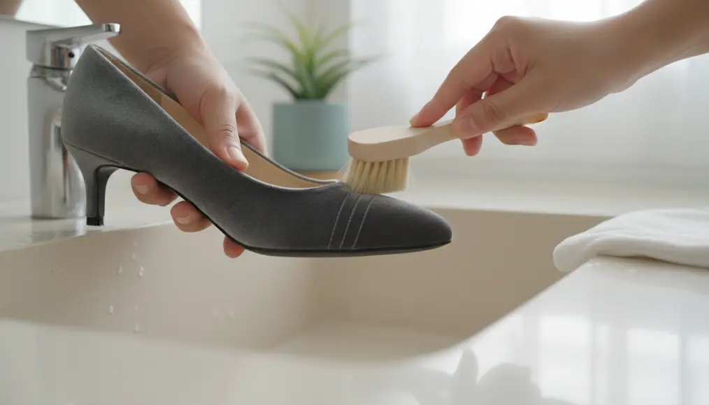 Langkah-Langkah Teknik Dasar Mencuci Sepatu Beludru dengan Aman