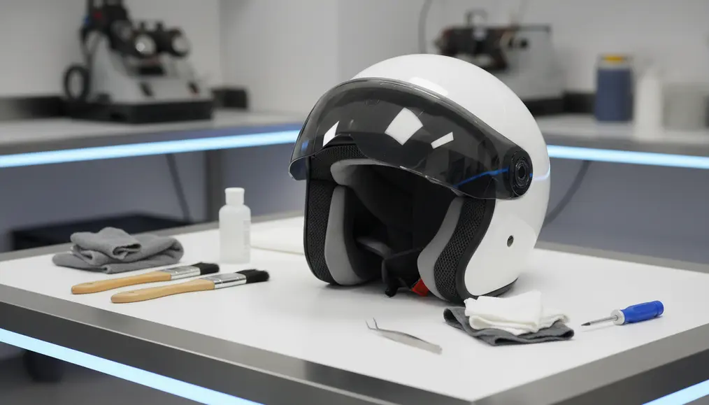 Helm Bau Keringat Menyengat? Ini Bedanya dengan Bau Apek Jamur