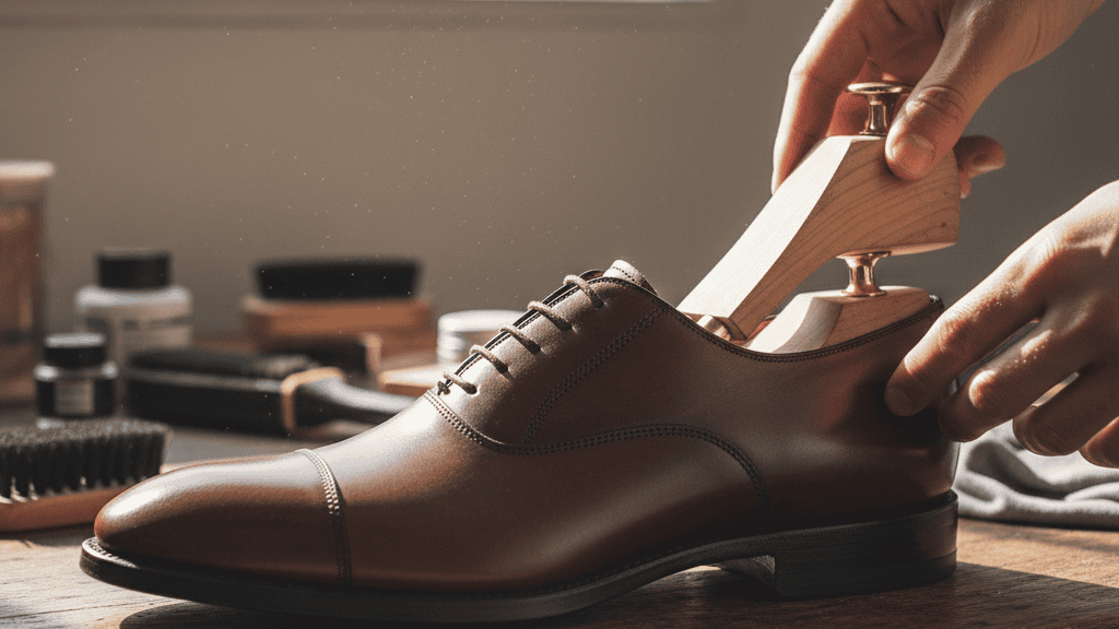 Jaga Kelembapan Sepatu Pantofel