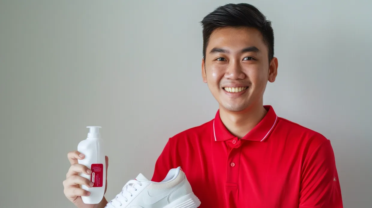 Apakah cleaning sepatu putih bisa merusak bahan jika tidak dilakukan dengan benar?