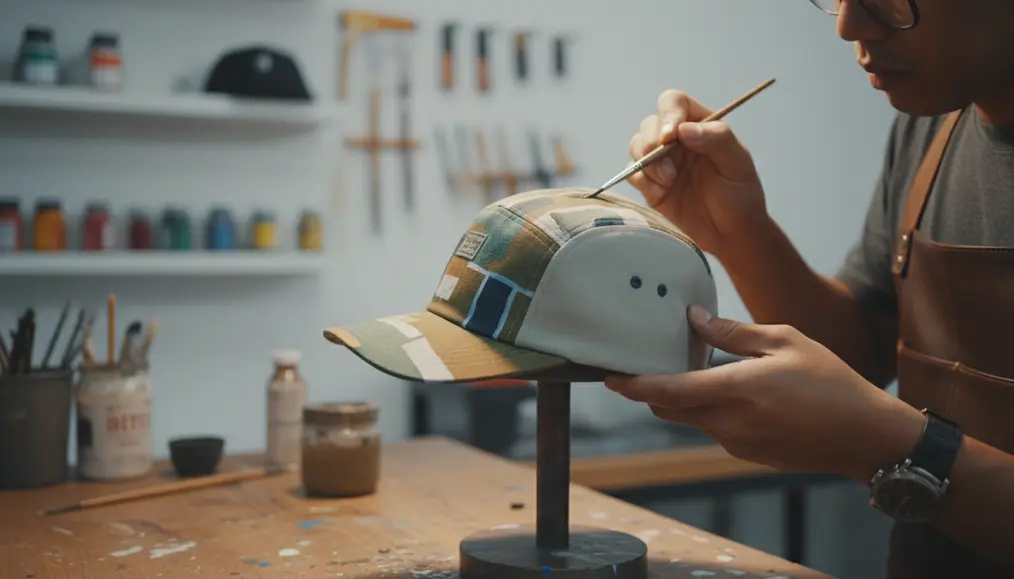 Teknik Repaint Topi Five Panel (5-Panel) untuk Hasil Terbaik