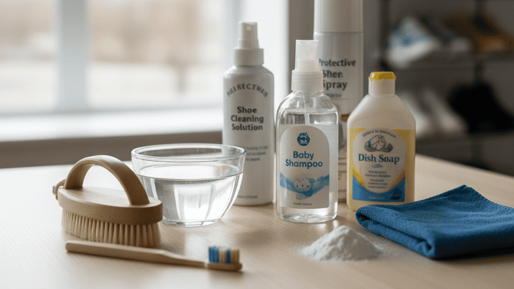 Persiapan Sebelum Membersihkan Sepatu Beludru