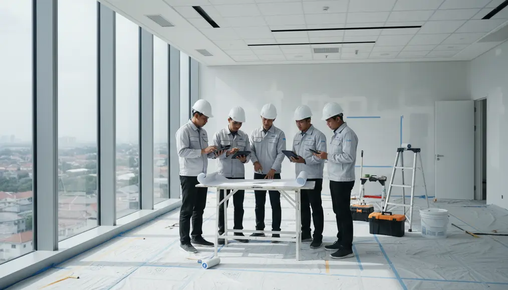 Pentingnya Standar Prosedur dalam Pengecatan Gedung Perkantoran di Semarang