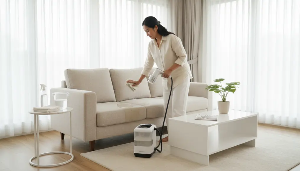 Wet Cleaning Sofa untuk Pasien Pasca Rawat Inap: Sterilisasi Ruang Tamu dari Virus