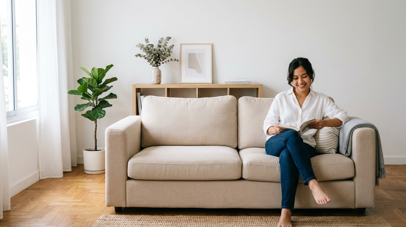 Tanda Sofa Sudah Kering dan Siap Dipakai Lagi