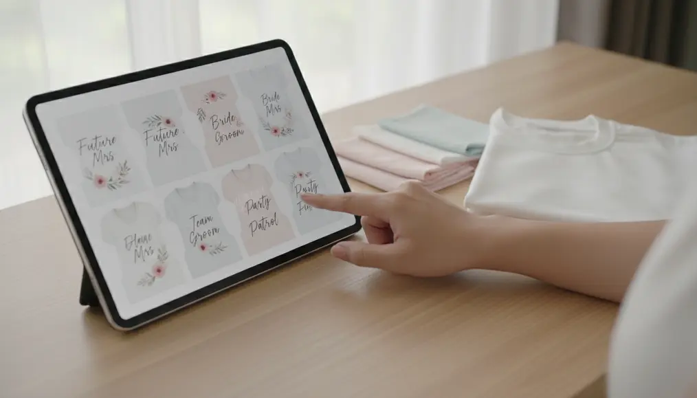 Memilih Desain Kaos Custom yang Sempurna untuk Pesta Lajang & Bridal Shower