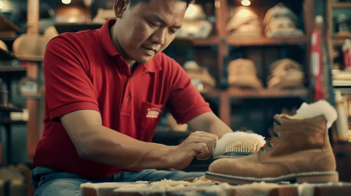 Apakah foam Sneakershoot aman untuk semua bahan boots dan heels?