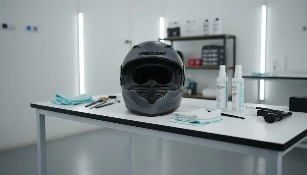 Perawatan Helm Cat Doff (Matte): Solusi Warna Pudar & Belang