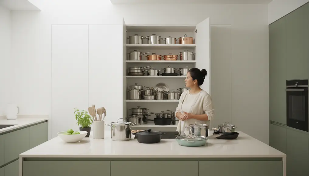 Menghitung Kebutuhan Storage Kitchen Set untuk Kolektor Peralatan Masak