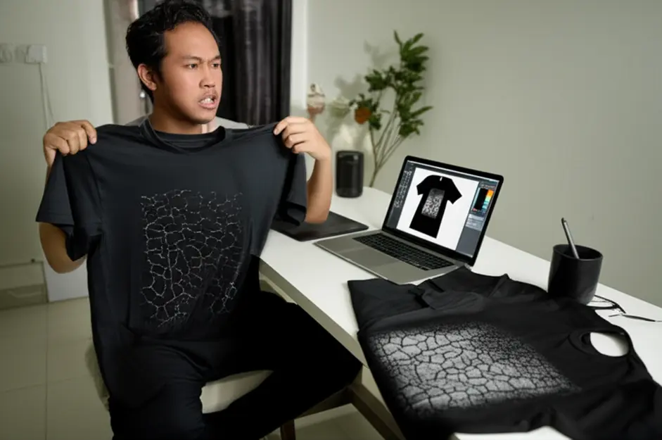 Optimasi Desain Sablon Kaos Satuan agar Hasil Cetak Maksimal