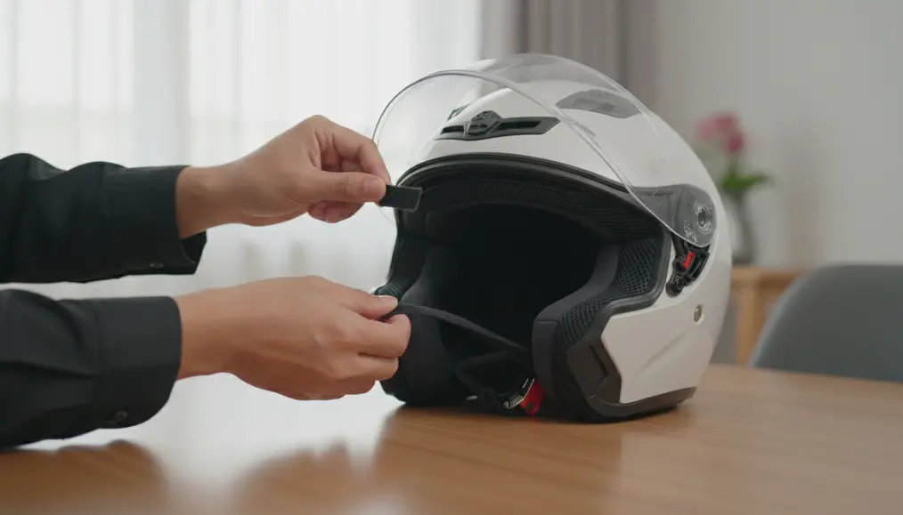 Tutorial Cara Melepas Busa Helm dengan Aman