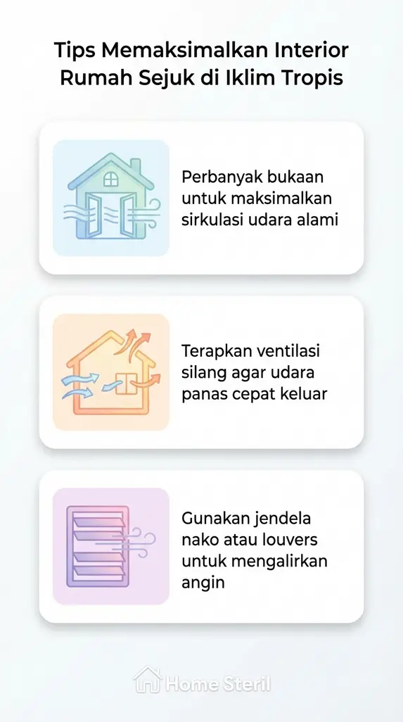 Tips Memaksimalkan Interior Rumah Sejuk di Iklim Tropis