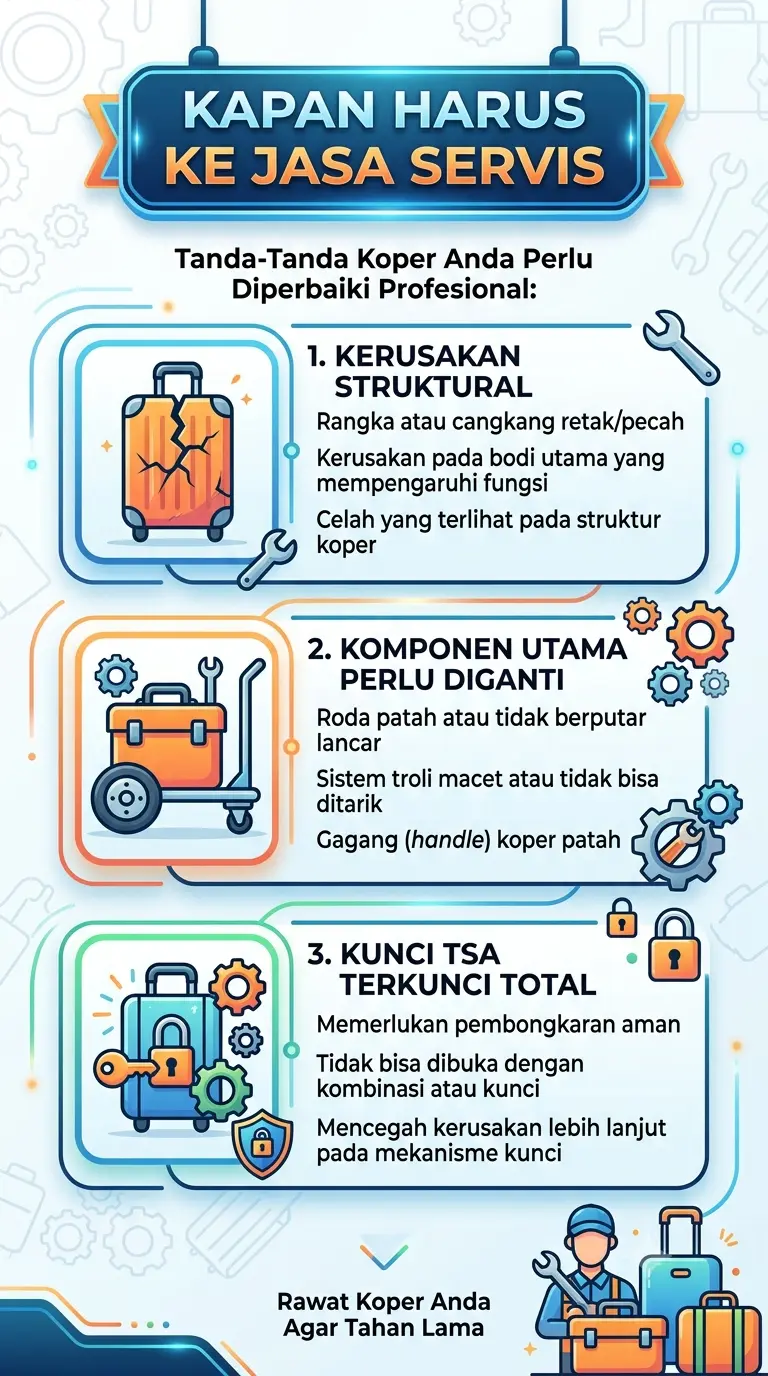 Infografik :Kapan Harus ke Jasa Servis