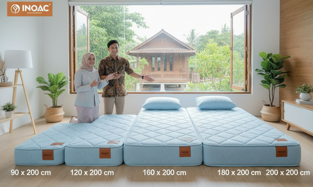 Pilihan Ukuran Kasur INOAC