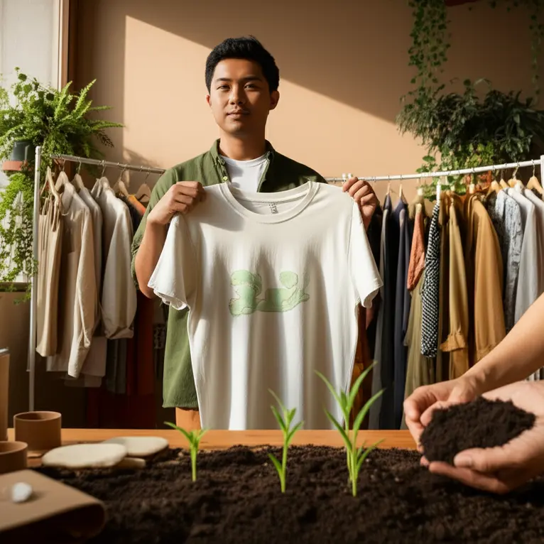 Masa Depan Bisnis Baju Satuan: Potensi Material Berbasis Bio & Biodegradable untuk Brand Berkelanjutan.