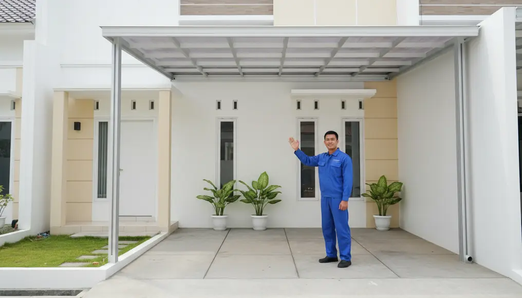 Pusat Jasa Pasang Kanopi Serang Banten: Rapi & Cepat
