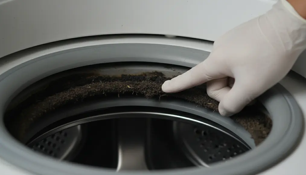 3. Tidak Menjaga Kebersihan Mesin Cuci: Sarang Kotoran Tersembunyi
