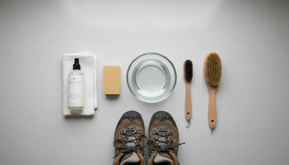 Alat dan Bahan Penting untuk Membersihkan Sepatu Gunung