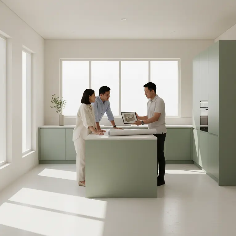 Tips Memesan Jasa Pembuatan Kitchen Set: Proses, Survey, Instalasi