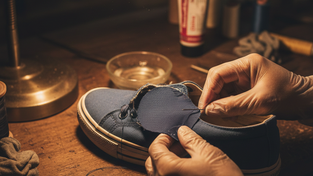 Menambal (Patching) untuk Lubang yang Besar