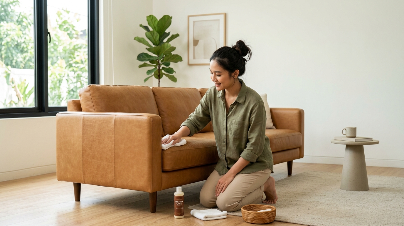Kenapa Sofa Kulit Butuh Perlakuan Berbeda