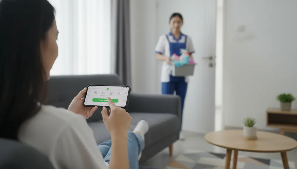 Kenyamanan Teknologi dalam Memesan Jasa ART Harian atau Mingguan