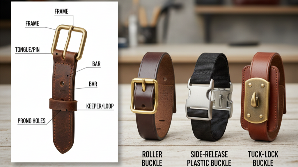 Anatomi dan Jenis-Jenis Gesper Tas yang Perlu Kamu Ketahui