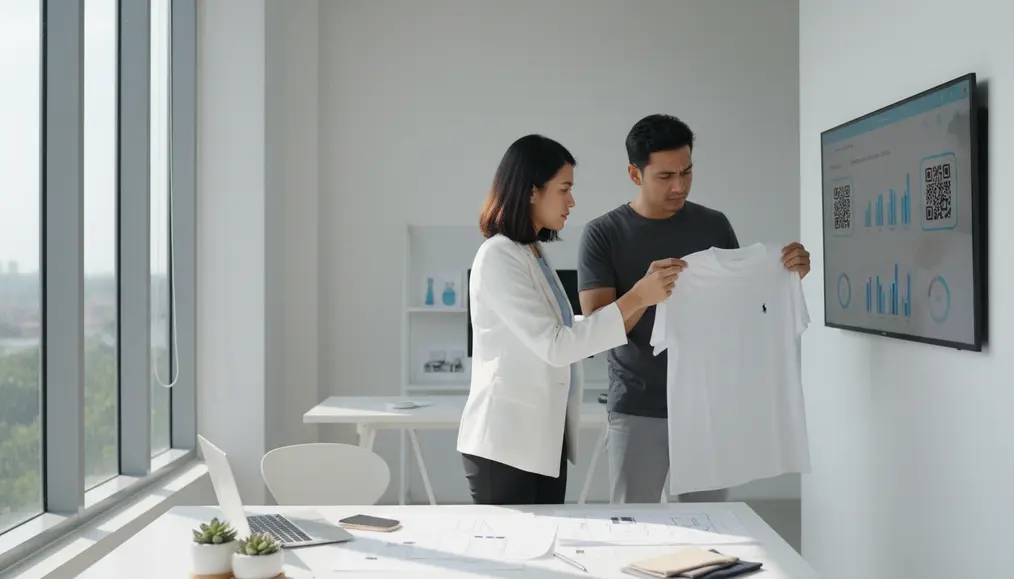 Formula Sukses Strategi Implementasi QR Code untuk Transparansi Produk Baju Satuan