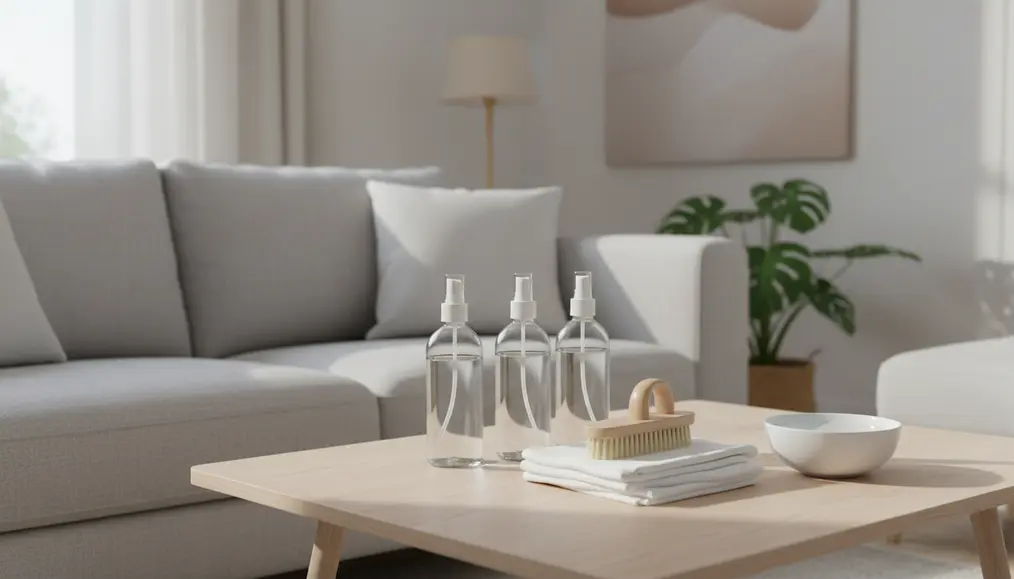 Persiapan Alat dan Bahan Pembersih Sofa yang Aman dan Efektif