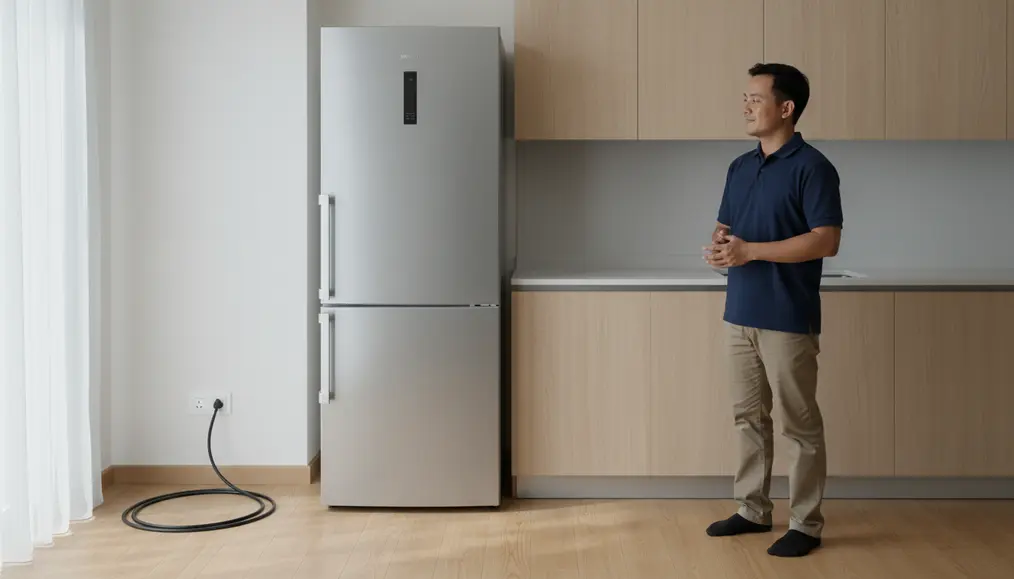 Setelah Kulkas Berada di Lokasi Baru: Jangan Terburu-buru Menyalakan!