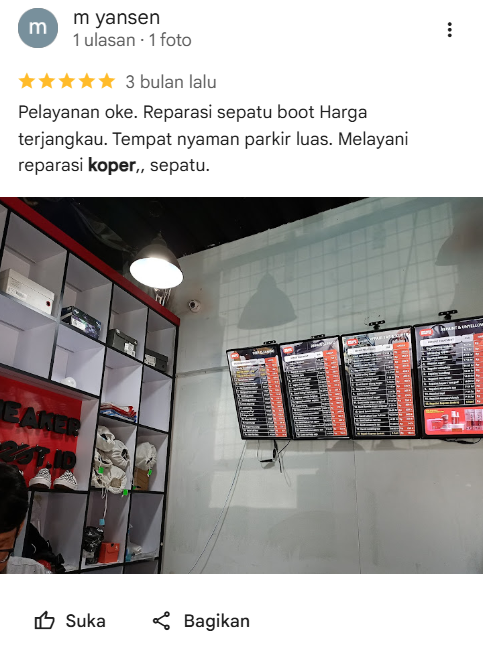 Rating Pelanggan