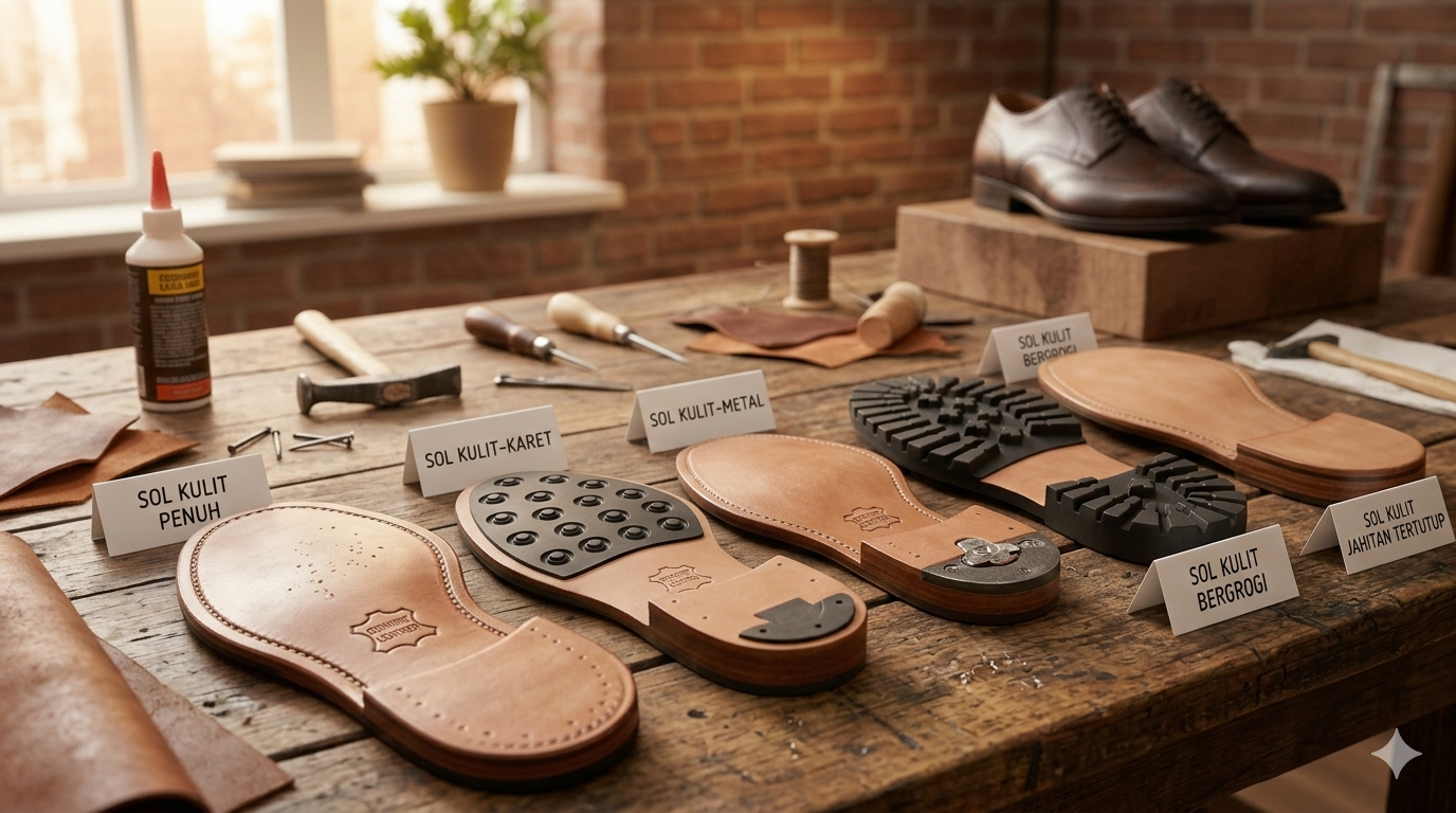 Sol Kulit: Elegansi dan Kenyamanan untuk Sepatu Formal