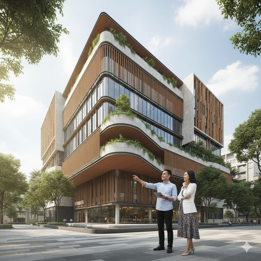 Estetika dan Harmoni Desain Gedung