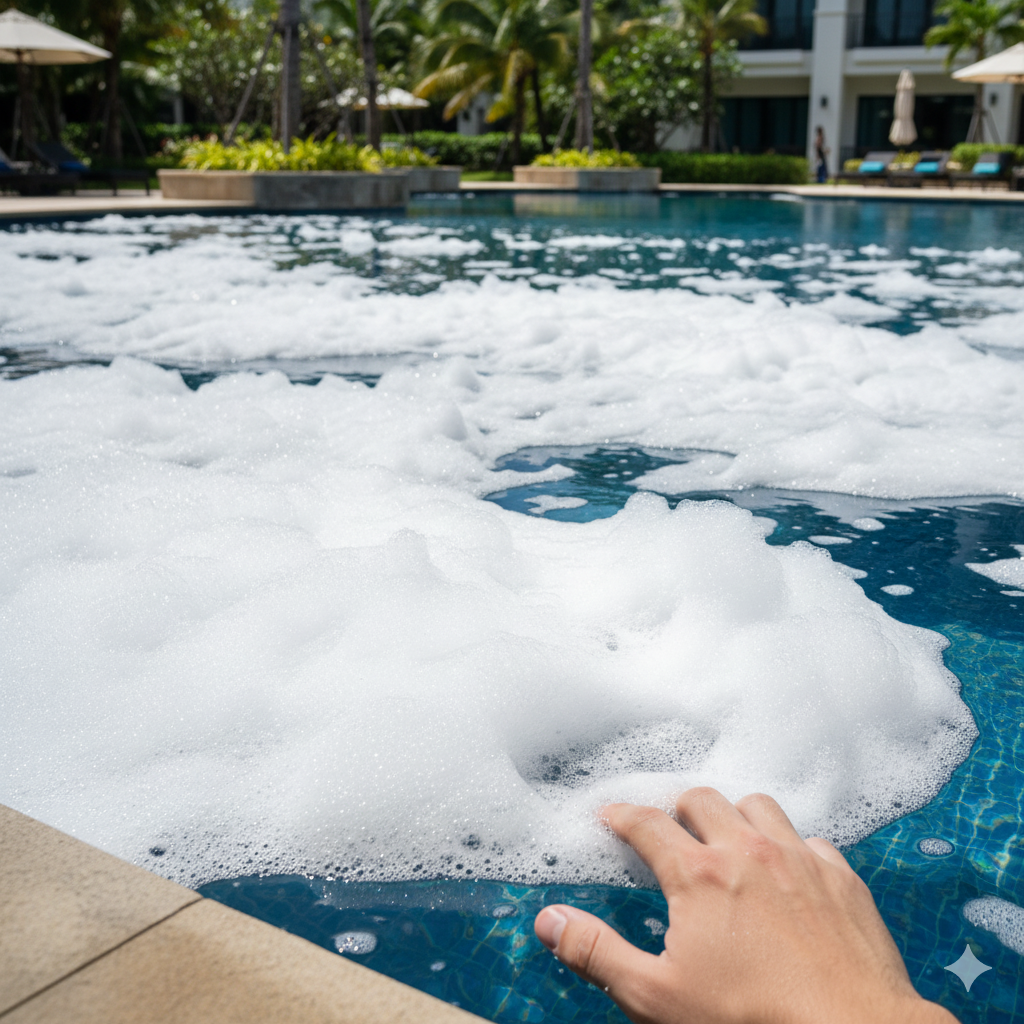 Penyebab Utama Kolam Renang Berbusa: Jangan Anggap Remeh!